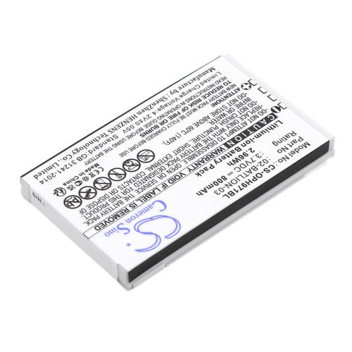 800 mAh for Opticon 11267,ORBLIOP0012,02-BATLION-03