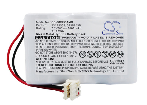 3000 mAh for Braun OM11443,33175551,34502556