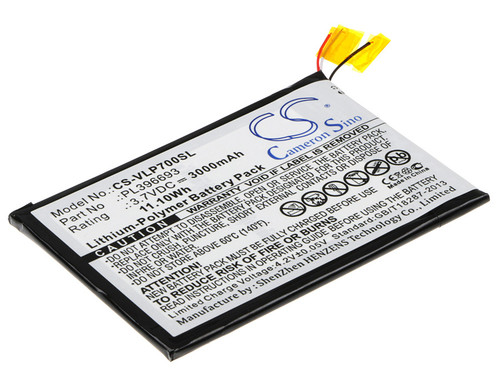 3000 mAh for Visual Land PL396693
