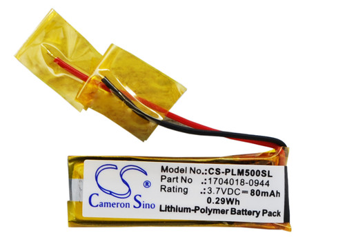 80 mAh for Plantronics 71468-01,1704018-0944