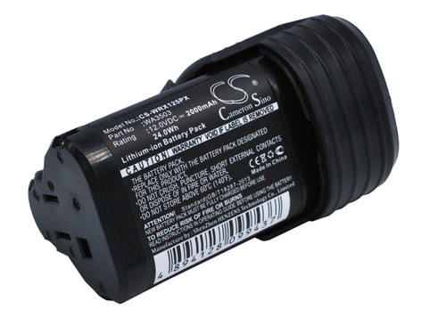 200mAh Replacement Battery for Worx WA3503, WA3509, WX673, WX540, WX521, WX677, WX283, WX382, WX126