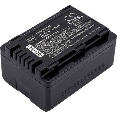 1500 mAh for Panasonic VW-VBT190