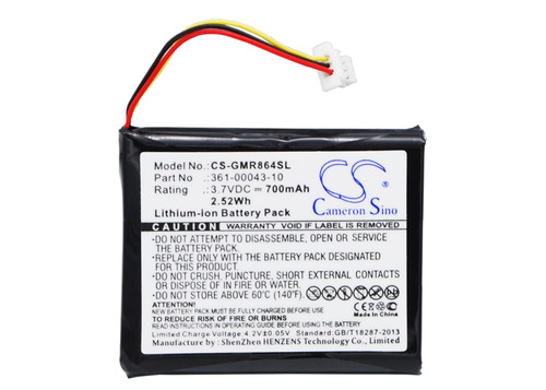 700 mAh for Garmin 010-01069-01,010-11864-00,361-00043-10