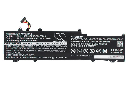 4400 mAh for Asus C31N1330,0B200-00070200