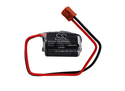 1000 mAh for Omron CPM2A-BAT01