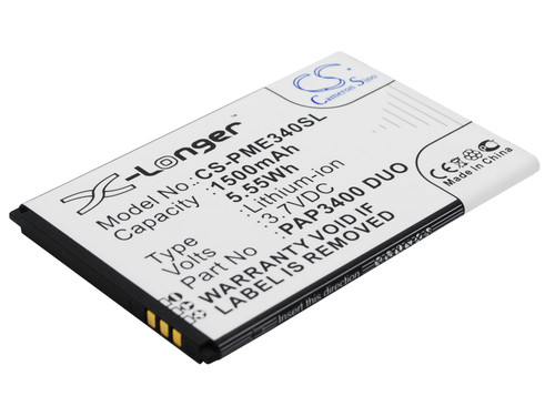 1500 mAh for Prestigio PAP3400 DUO