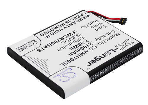 2100 mAh for Franklin Wireless MHS800L