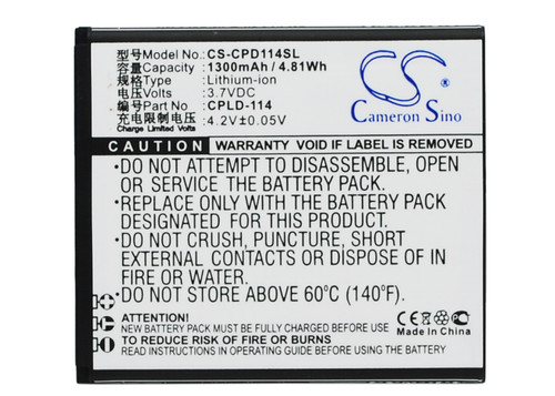 1300 mAh for Coolpad CPLD-114