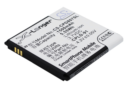 1500 mAh for Coolpad CPLD-91