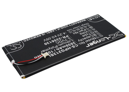 2850 mAh for HP PR-3356130