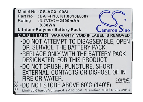 2400 mAh for Acer BAT-H10,KT.0010B.007
