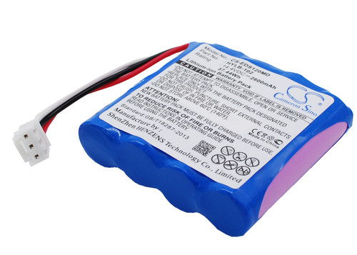 2600mAh Replacement Battery for EDAN M3,SE-1,SE-1200, COMEN CM-1200B ECG, MINDRAY MEC-03, SE-601A, HYLB-102, TWSLB-005, CM1200B
