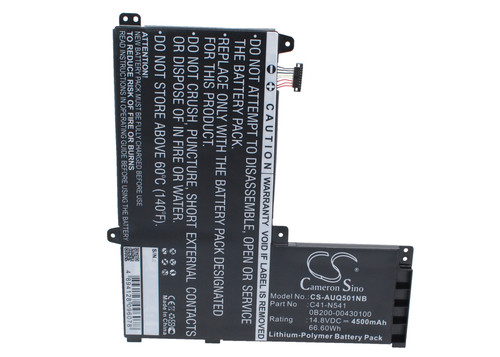 4500 mAh for Asus N54PNC3,C41-N541,0B200-00430100