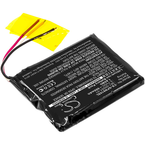 500 mAh for Garmin 361-00057-00,361-00057-01