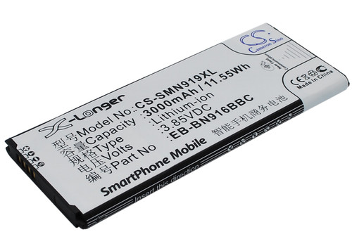 3000 mAh for Samsung EB-BN916BBC