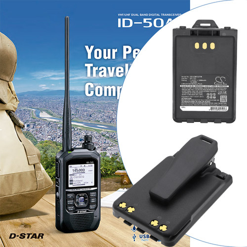 1800 mAh for Icom BP-722