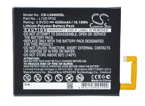 4250 mAh for Lenovo L13D1P32