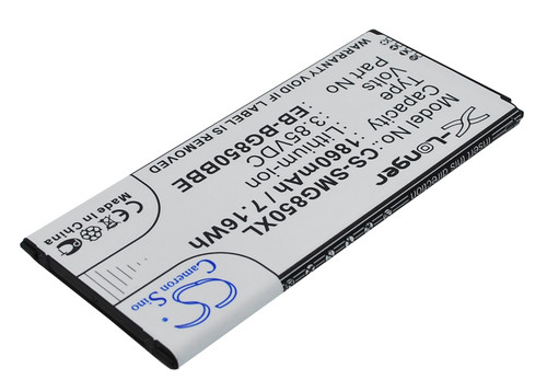 1860 mAh for Samsung EB-BG850BBC,EB-BG850BBE,EB-BG850BBU