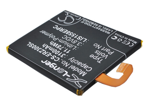 3100 mAh for Sony Ericsson LIS1558ERPC