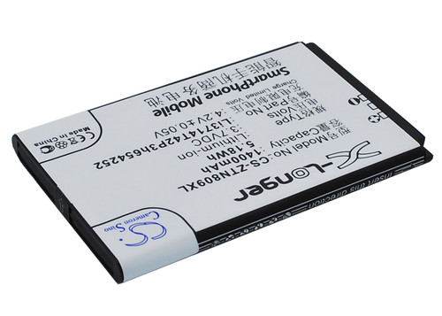 1400 mAh for ZTE Li3714T42P3h654252