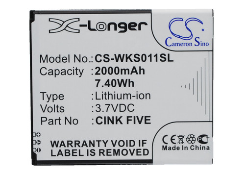 2000 mAh for Explay X-Tremer