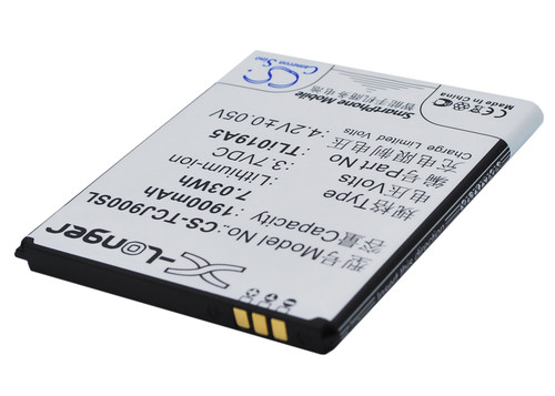 1900 mAh for Alcatel One Touch POP D7