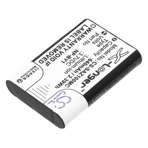 640 mAh for Sony NP-BY1
