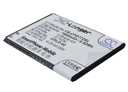 1600 mAh for Coolpad CPLD-02