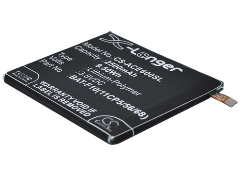 2500 mAh for Acer KT.0010S.012,BAT-F10(11CP5/56/68)