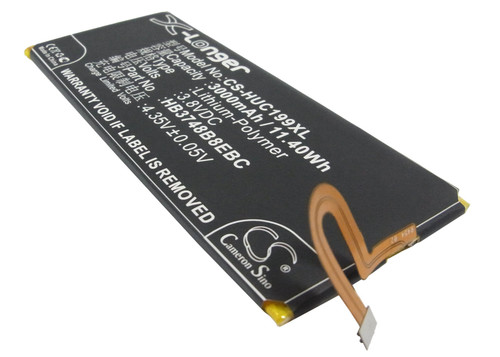 3000 mAh for Huawei HB3748B8EBC