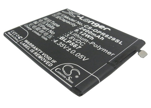 2400 mAh for Oppo BLP567