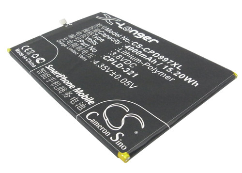 4000 mAh for Coolpad CPLD-317,CPLD-321
