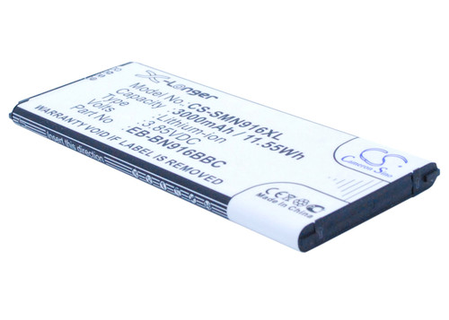 3000 mAh for Samsung EB-BN916BBC,EB-BN916BBE