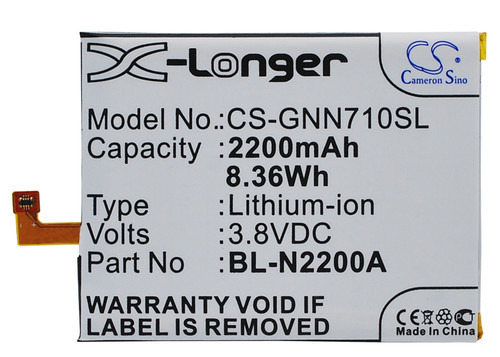 2200 mAh for GIONEE BL-N2200A