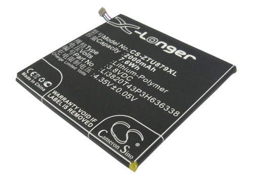 2000 mAh for ZTE Li3820T43PH636338,Li3820T43P3H636338