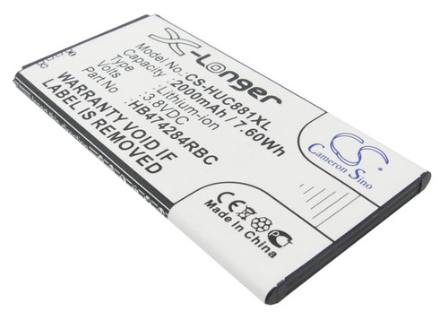 2000 mAh for Huawei HB474284RBC