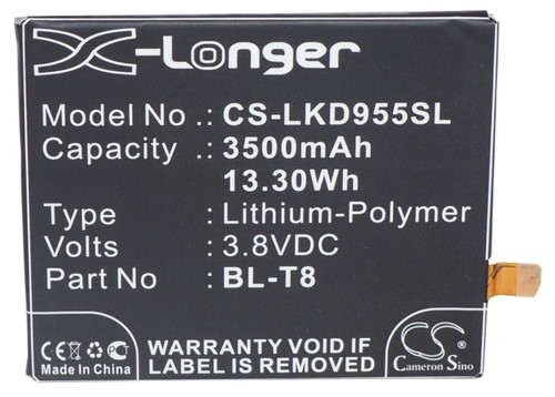 3500 mAh for LG BL-T8,EAC62118701