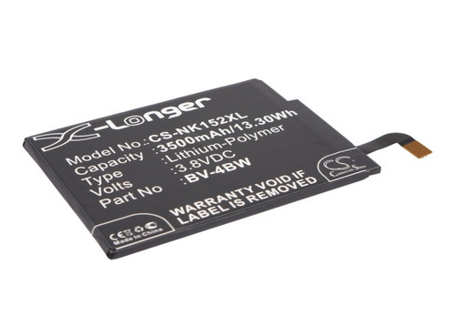 3500 mAh for Nokia BV-4BW