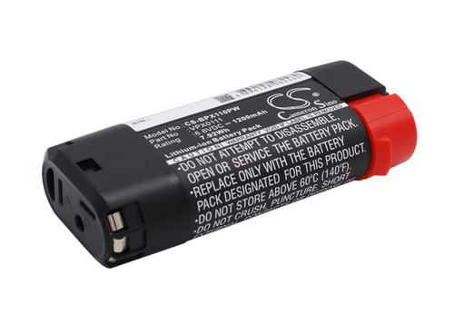 1200 mAh for Black & Decker VPX0111