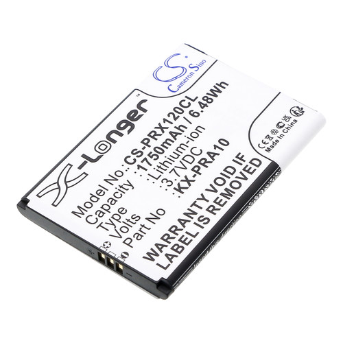 1750 mAh for Panasonic KX-PRA10