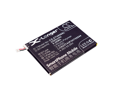 2500 mAh for ZTE LI3825T43P3H755544