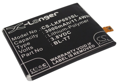 3000 mAh for LG BL-T7