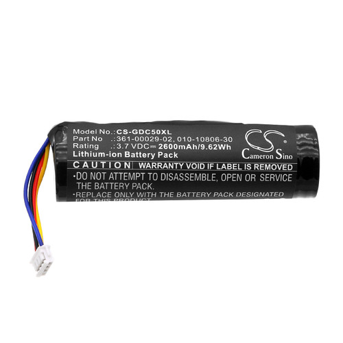 2600 mAh for Garmin 010-10806-30,010-11828-03,361-00029-02