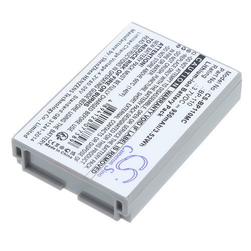 950 mAh for Canon BP-110