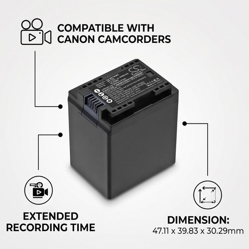 4450 mAh for Canon BP-745