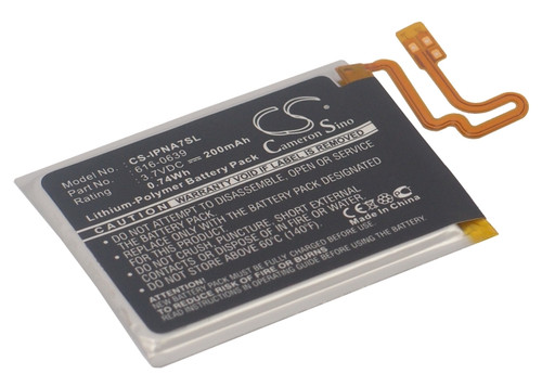 200 mAh for Apple 616-0639,616-0640