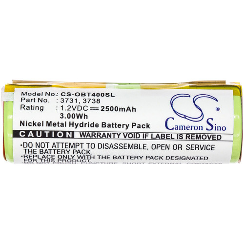 2500 mAh for Oral-B 3731,3738