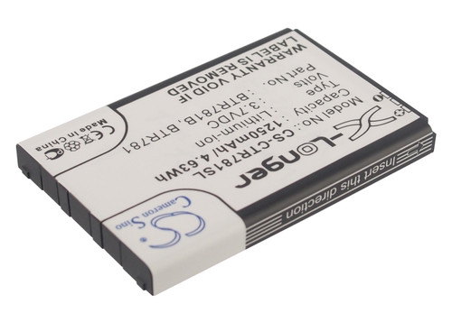 1250 mAh for Casio BTR781,BTR781B