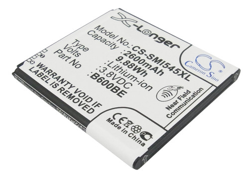 2600 mAh for Samsung B600BC,B600BE,B600BU,EB-B600BUB,EB485760LU,EB-B600BUBESTA