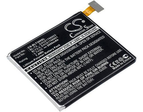 2000 mAh for LG BL-T3,BLT3-3,EAC61798901,EAC61798903